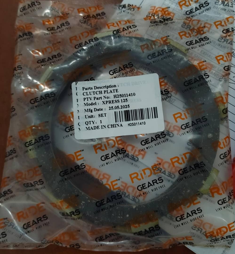 RGL=Kit Clutch Plate=Haojue-Xpress125